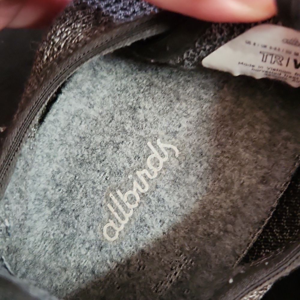 Allbirds Textured Wool Sneakers in Gray Size 8 Allbirds - Picture 9 of 13